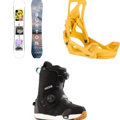 Burton Story Board Snowboard + Step On Snowboard Bindings + Felix Step On Snowboard Boots - Women's 2025- Step On Packages|Snowboard Packages
