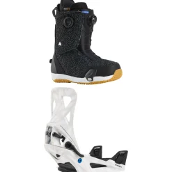 Burton Swath Step On Snowboard Boots + Step On Snowboard Bindings 2025- Step On Packages|Snowboard Packages