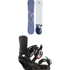 Burton Yeasayer Flying V Snowboard + Lexa Snowboard Bindings - Women's 2024- Snowboards With Bindings|Snowboard Packages
