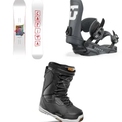 CAPiTA Aeronaut Snowboard + Union Force Snowboard Bindings + thirtytwo TM-2 Snowboard Boots 2025- Snowboard Packages
