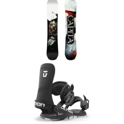 CAPiTA Birds Of A Feather Snowboard + Union Ultra Snowboard Bindings - Women's 2025- Snowboards With Bindings|Snowboard Packages