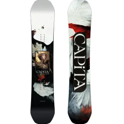 CAPiTA Birds Of A Feather Snowboard + Union Trilogy Classic Snowboard Bindings - Women's 2025- Snowboards With Bindings|Snowboard Packages