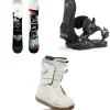CAPiTA Birds Of A Feather Snowboard + Union Trilogy Snowboard Bindings + thirtytwo Lashed Double Boa Snowboard Boots - Women's 2025- Snowboards, Bindings & Boots|Snowboard Packages