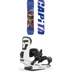 CAPiTA Children Of The Gnar Snowboard + Union Cadet Pro Snowboard Bindings - Kids' 2025-Kids Kids Snowboard Packages|Snowboard Packages