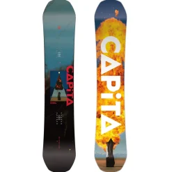 CAPiTA Defenders Of Awesome Snowboard + Union Strata Snowboard Bindings 2025- Snowboards With Bindings|Snowboard Packages