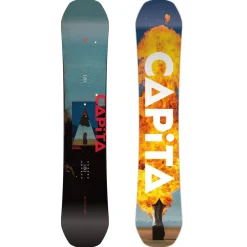 CAPiTA Defenders Of Awesome Snowboard + Union Strata Snowboard Bindings 2025- Snowboards With Bindings|Snowboard Packages