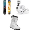CAPiTA Defenders Of Awesome Snowboard + Union Force Classic Snowboard Bindings  + thirtytwo STW Double Boa Snowboard Boots 2025- Snowboard Packages