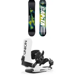 CAPiTA Outerspace Living Snowboard + Union STR Snowboard Bindings 2025- Snowboards With Bindings|Snowboard Packages