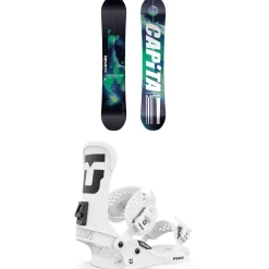 CAPiTA Outerspace Living Snowboard + Union Force Classic Snowboard Bindings 2025- Snowboards With Bindings|Snowboard Packages