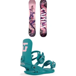 CAPiTA Paradise Snowboard + Union Legacy Snowboard Bindings - Women's 2025- Snowboards With Bindings|Snowboard Packages