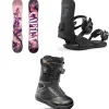 CAPiTA Paradise Snowboard + Union Legacy Snowboard Bindings + thirtytwo STW Double Boa Snowboard Boots - Women's 2025- Snowboard Packages