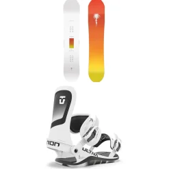 CAPiTA Spring Break Powder Racer Snowboard + Union Ultra Snowboard Bindings 2025- Snowboards With Bindings|Snowboard Packages
