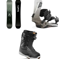 CAPiTA Super DOA Snowboard + Union Atlas Snowboard Bindings + thirtytwo TM-2 Double Boa Snowboard Boots 2025- Snowboard Packages