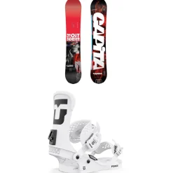 CAPiTA The Outsiders Snowboard + Union Force Classic Snowboard Bindings 2025- Snowboards With Bindings|Snowboard Packages