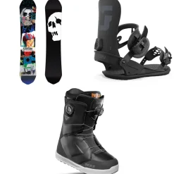 CAPiTA Ultrafear Snowboard + Union Strata Snowboard Bindings + thirtytwo Lashed Double Boa Snowboard Boots 2025- Snowboard Packages