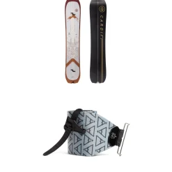 Cardiff Goat Enduro Splitboard + evo x Pomoca Pro Glide Splitboard Skins- Splitboard Packages|Backcountry Snowboarding