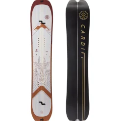 Cardiff Goat Enduro Splitboard + evo x Pomoca Pro Glide Splitboard Skins- Splitboard Packages|Backcountry Snowboarding