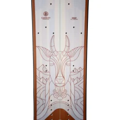 Cardiff Goat Enduro Splitboard + Spark R&D Summit Skins Splitboard Skins 2025- Splitboard Packages|Backcountry Snowboarding