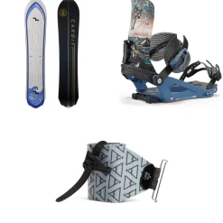 Cardiff Swell Enduro Splitboard + Union Charger Pro Splitboard Bindings + evo x Pomoca Pro Glide Splitboard Skins 2025- Splitboard Packages|Backcountry Snowboarding