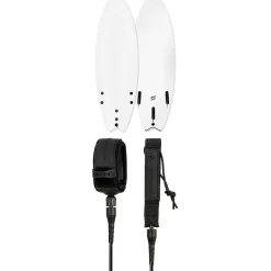 Catch Surf Blank Series 5'6 Fish - Tri Fin Surfboard + Creatures of Leisure Comp 6' Surf Leash- Surfboard Packages