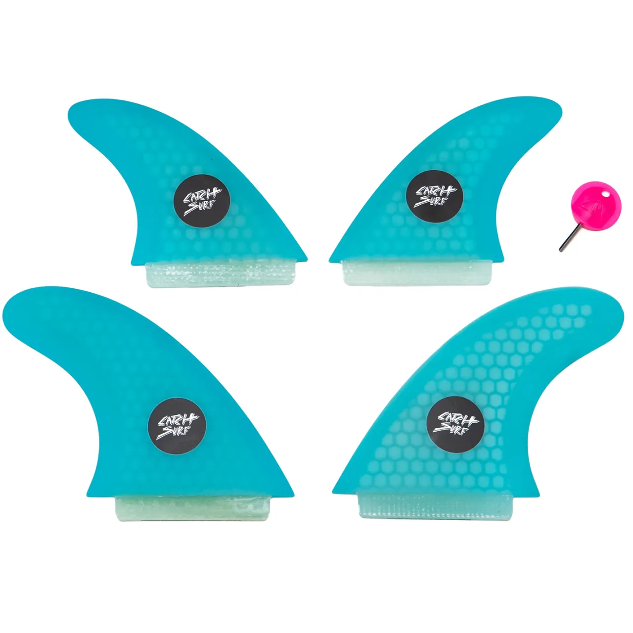 Catch Surf Honeycomb Hi-Performance Quad Fin Set- Fins