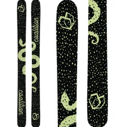 Coalition Snow Lil' Nasty Skis - Women's + Salomon Strive 12 GW Ski Bindings 2025- Skis With Bindings|Ski Packages