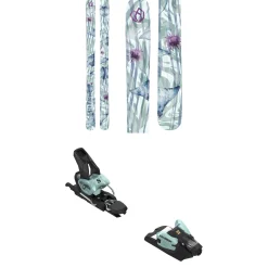 Coalition Snow SOS Skis - Women's + Salomon Strive 12 GW Ski Bindings 2025- Skis With Bindings|Skis With Bindings