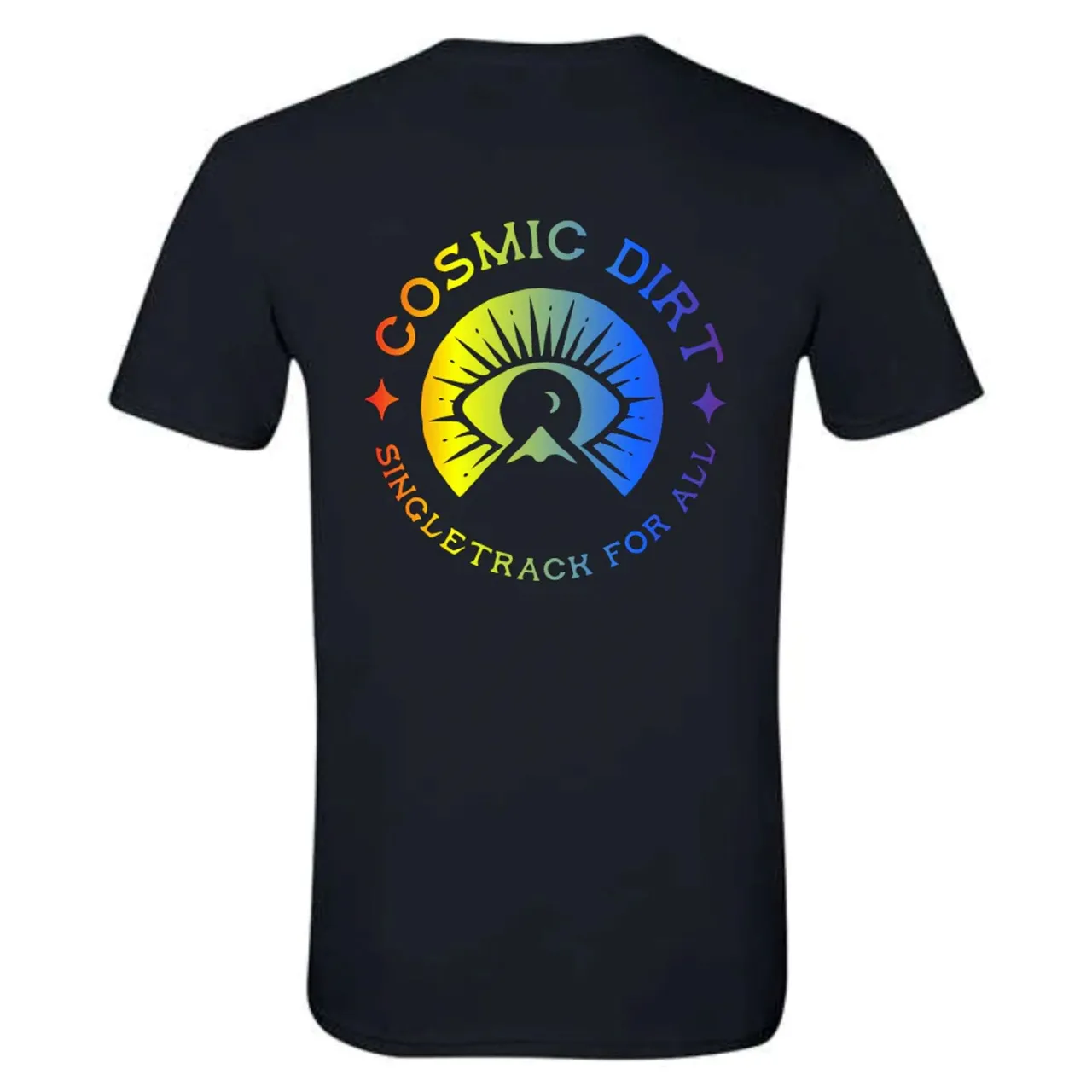Cosmic Dirt Pride Edition Singletrack For All Tech Tee-Women Men's Bike Clothing|Bike Clothing