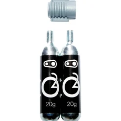 Crank Brothers CO2 Cartridges with Inflator Set- Tools|Pumps & Co2 Inflation