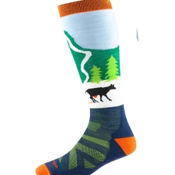 Darn Tough Pow Cow Midweight OTC Socks - Kids'-Kids Ski Socks|Socks
