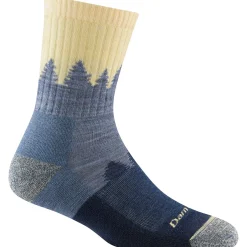 Darn Tough Treeline Micro Crew Midweight Cushion Socks - Women's-Women Active Clothing