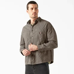 Dickies Hickory Long-Sleeve Shirt - Men's- Casual Clothing|Shirts