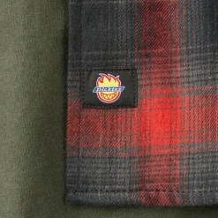 Dickies X Spitfire Flannel Long-Sleeve Shirt - Men's- Casual Clothing|Shirts