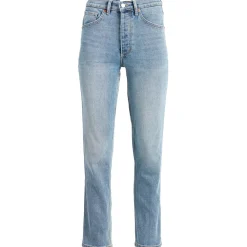 DU/ER High-Rise Straight Jeans - Women's-Women Casual Clothing|Jeans & Pants