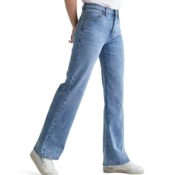 DU/ER Midweight Performance Denim Wide Leg Jeans - Women's-Women Casual Clothing|Jeans & Pants