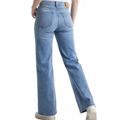 DU/ER Midweight Performance Denim Wide Leg Jeans - Women's-Women Casual Clothing|Jeans & Pants