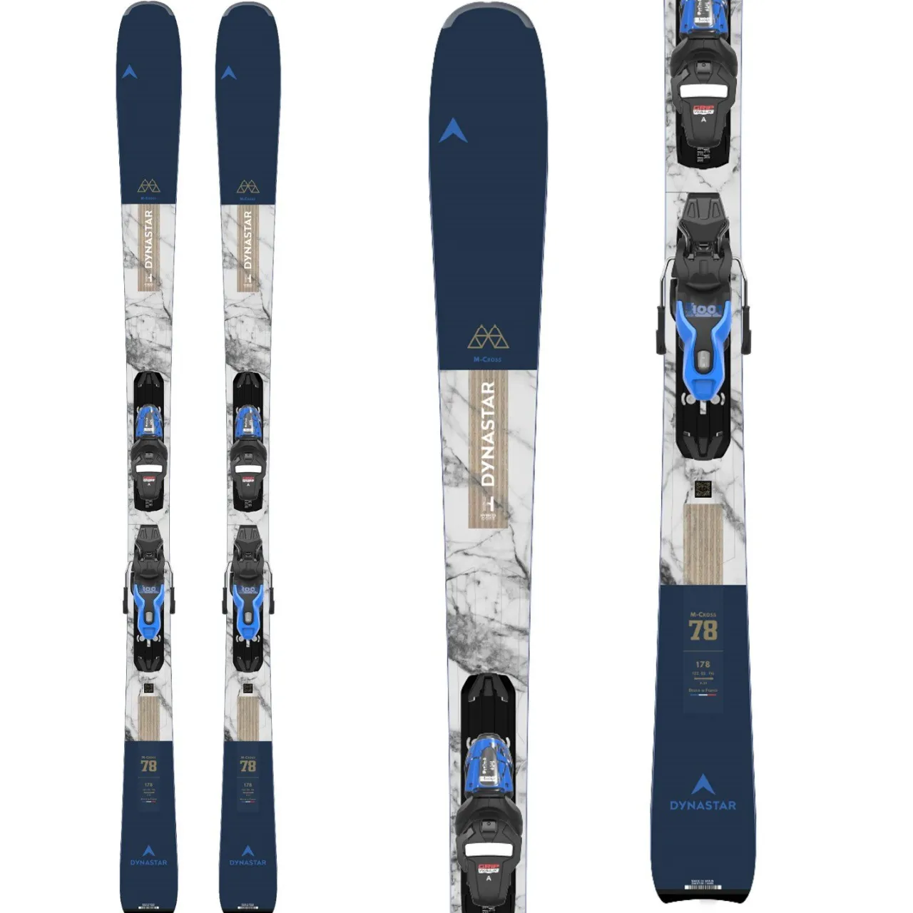 Dynastar M-Cross 78 Skis + XP 11 Bindings 2025- Ski Packages|Skis With Bindings