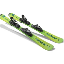 Elan Jett Skis + EL 7.5 GW Bindings - Kids' 2025-Kids Skis|Kids Ski Packages
