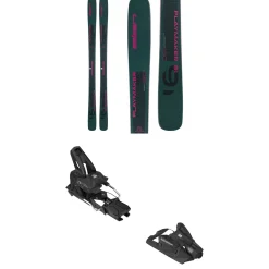 Elan Playmaker 91 Skis + Salomon Strive 14 GW Ski Bindings- Skis With Bindings|Skis With Bindings