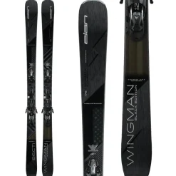 Elan Wingman 86 Black Edition + FX EMX 12.0 GW Bindings 2025- Skis With Bindings|Ski Packages
