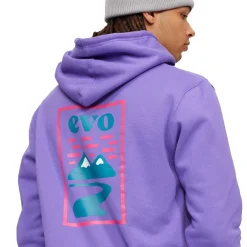 evo Alpenglow Hoodie - Unisex-Women Casual Clothing|Sweatshirts & Fleece