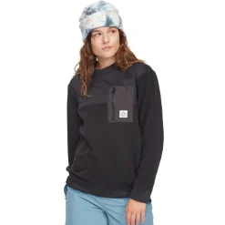 evo Fleece Crew Sweatshirt - Unisex-Women Casual Clothing|Snow Clothing