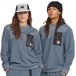 evo Fleece Crew Sweatshirt - Unisex-Women Casual Clothing|Snow Clothing