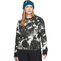 evo Ice Dye Crew Sweatshirt - Unisex-Women Casual Clothing|Sweatshirts & Fleece