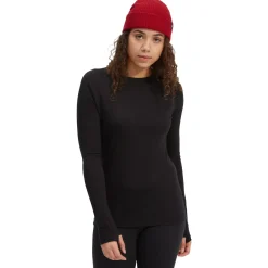 evo Ridgetop Merino Wool Midweight Crew Top - Women's-Women Base Layers|Snow Clothing