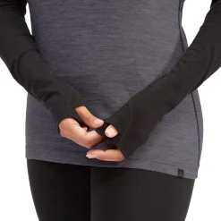 evo Ridgetop Merino Wool Midweight High Neck Top - Women's-Women Base Layers|Snow Clothing