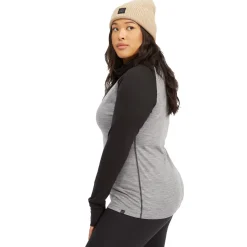 evo Ridgetop Merino Wool Midweight High Neck Top - Women's-Women Base Layers|Snow Clothing