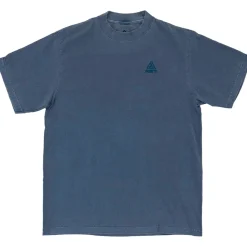 evo x NST Embroidered Pigment Dyed T-Shirt - Unisex-Women Casual Clothing|T-Shirts & Tank Tops