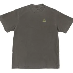 evo x NST Embroidered Pigment Dyed T-Shirt - Unisex-Women Casual Clothing|T-Shirts & Tank Tops