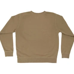 evo x NST Embroidered Pigment Dyed Crew Neck Sweatshirt - Unisex-Women Casual Clothing|Sweatshirts & Fleece